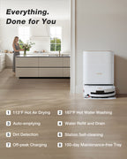 YEEDI M14 PLUS White Robot Vacuum & Mop