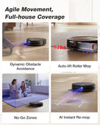 YEEDI M14 PLUS Black Robot Vacuum & Mop