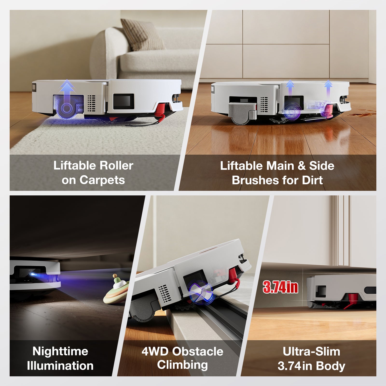 YEEDI M16 Infinity Robot Vacuum and Mop