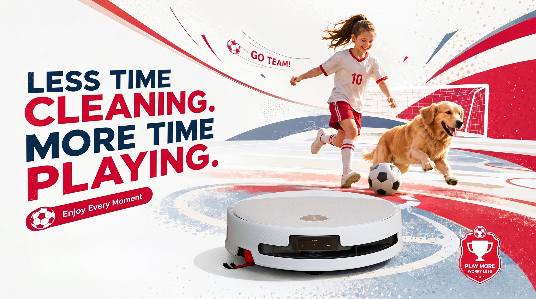 YEEDI Prime Day family football campaign